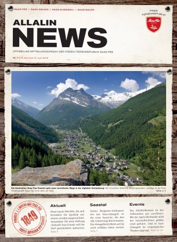 Allalin News Nr. 7/2015