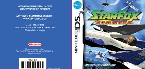 Play Nintendo DS Star Fox Command (USA) Online in your browser