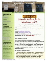 Talmudic Evidence for the Messiah at 30 C.E. - WindowView