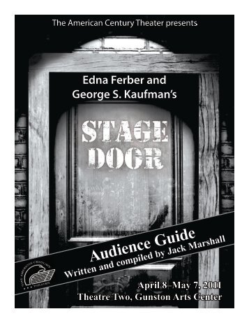 Stage Door - The American Century Theater