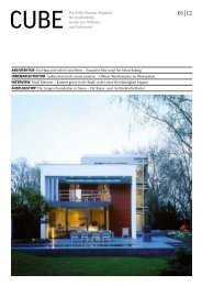 Fotos - CUBE - Das Kölner  Magazin für Architektur