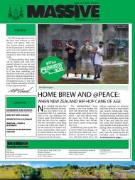 HOME BREW AND @PEACE: - Massive Magazine