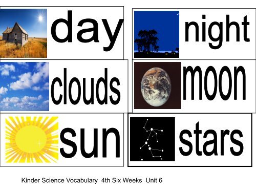 K Science Word Wall 4th - 6 weeks.pdf - McAllen ISD