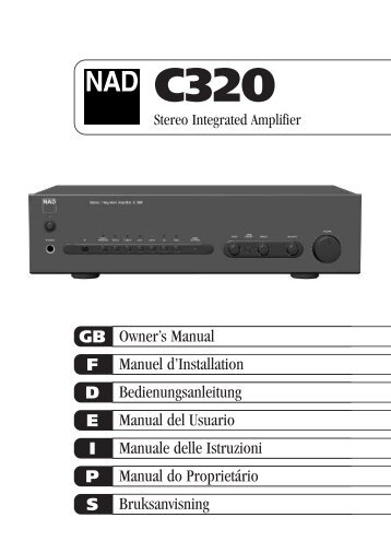 C320 manual - NAD