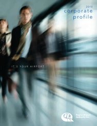 corporate profile - Regina International Airport