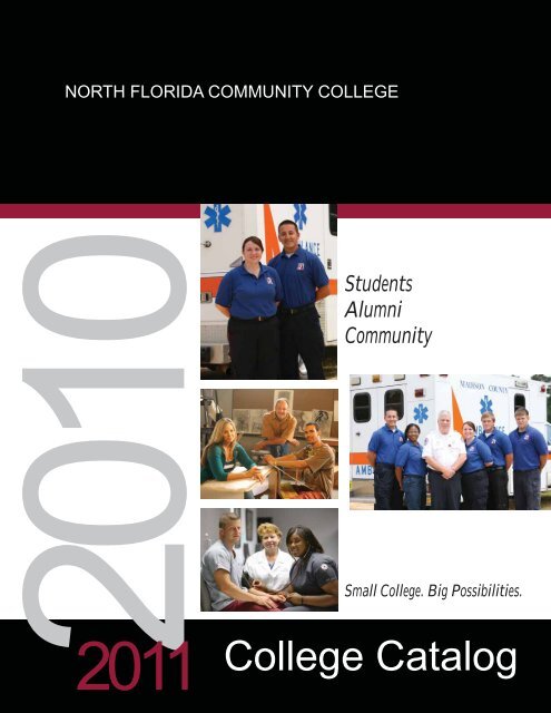 2010-2011 College Catalog - North Florida Community College