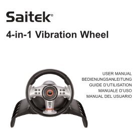4-in-1 Vibration Wheel - Saitek