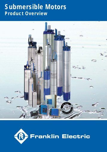 Submersible Motors - Franklin Electric Europa