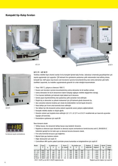 Katalog Laboratuar - Nabertherm