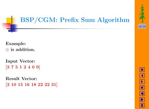 BSP/CGM Algorithms - USP