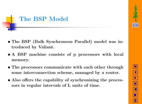 BSP/CGM Algorithms - USP