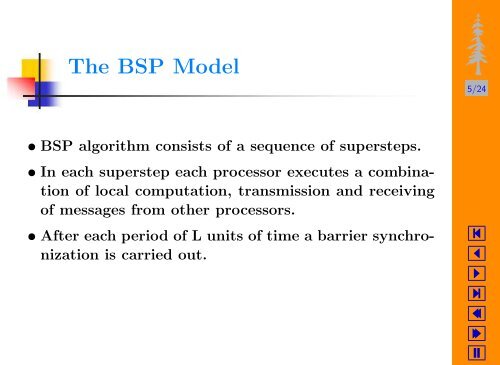 BSP/CGM Algorithms - USP