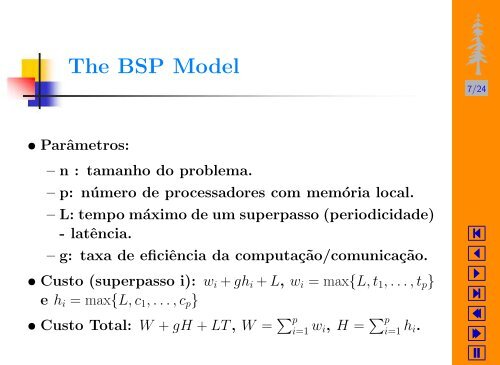 BSP/CGM Algorithms - USP