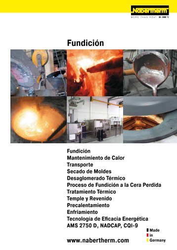 catalogue FundiciÃ³n - Nabertherm