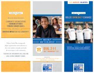 2013 Campaign Brochure - Trident United Way