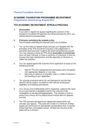 Appeals Process Application form AFP13 Entry.pdf - South Thames ...