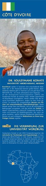 Stelen BroschÃ¼re.pmd - Afrikazentrum - UniversitÃ¤t WÃ¼rzburg