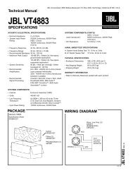 JBL VT4883