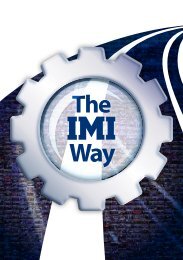 The IMI Way PDF - IMI plc