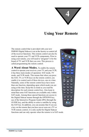 4 Using Your Remote - Volsatdist.com