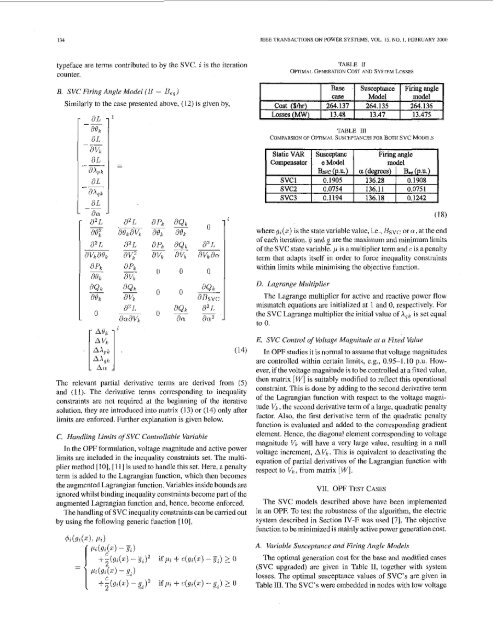 Advanced SVC models for newton-raphson load flow and ... - ITCJ