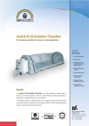 IsoArk N 36 Isolation Chamber - tebaf