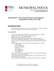 Municipal Focus Number 154 - Professional Municipal Administrators