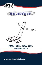 PMA-100 / PMA-200 / PMA-BC-37 - Seaview Global