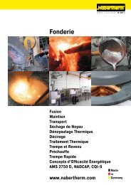 catalogue Fonderie - Nabertherm