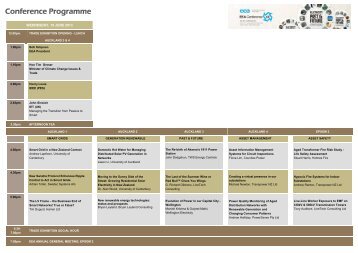 EEA Conf Programme - Provisional - Conferences and Events Limited