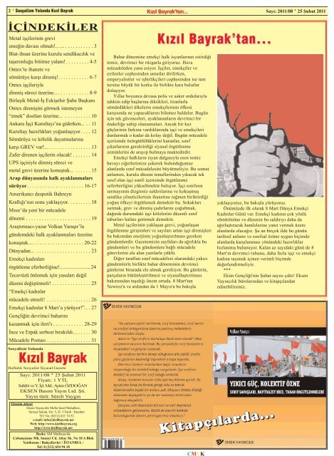 Bu sayÄ±nÄ±n PDF formatÄ±nÄ± download etmek iÃ§in tÄ±klayÄ±n - KÄ±zÄ±l Bayrak