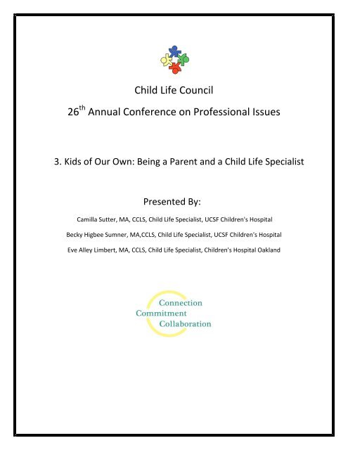 Being a Parent and a Child Life Specialist - Child Life Council