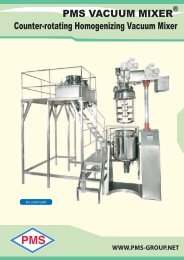 pms vacuum mixer - Pharmaceutical machinery, machine for food ...
