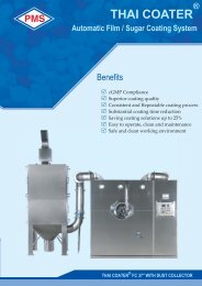 THAI COATER - Pharmaceutical machinery, machine for food ...