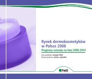 Ulotka - Rynek dermokosmetykÃ³w w Polsce ... - PMR Publications