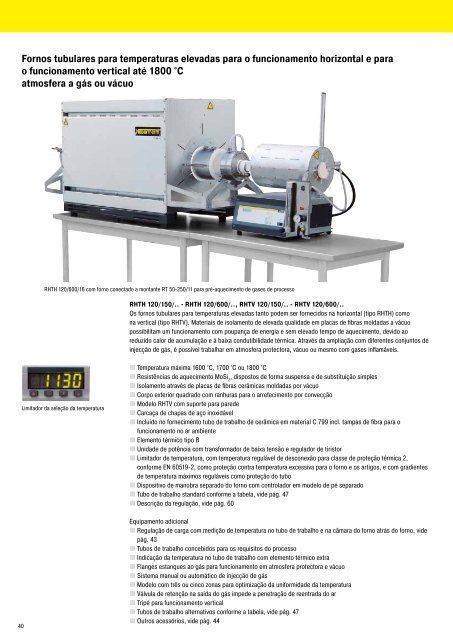 LaboratÃ³rio - Nabertherm