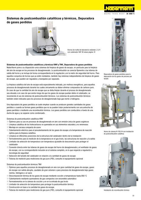 catalogue Laboratorio - Nabertherm