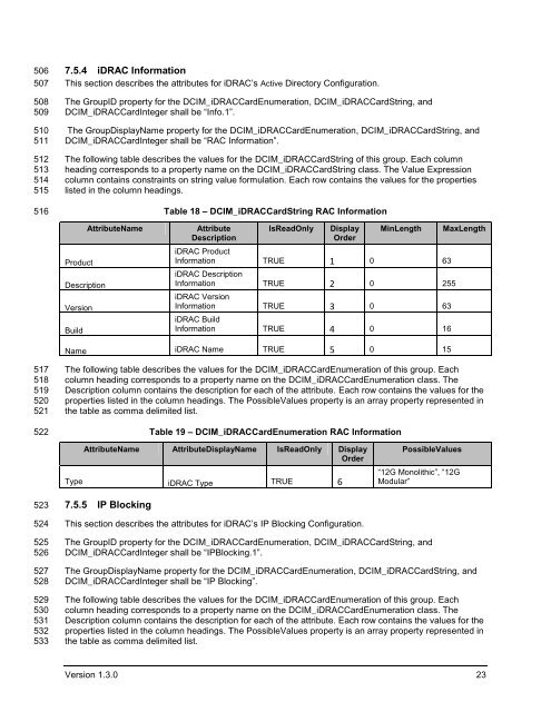 Dell iDRAC Card Profile - Dell Community