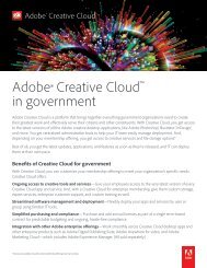 Adobe Creative Cloud for enterprise Overview - Dell Community