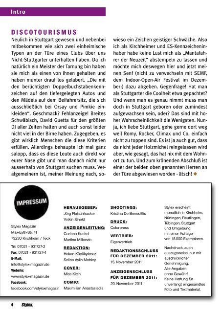 SIS SEMF 2011 Marc Schäfer 2 Jahre Stylex - Stylex Magazin