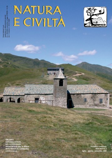 Scarica la rivista in formato PDF - Gruppo Naturalistico della Brianza