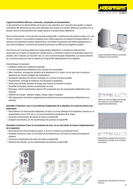 catalogue Laboratoire - Nabertherm