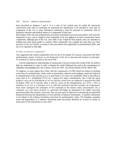 Statutory Interpretation The Technique of Statutory ... - Francis Bennion