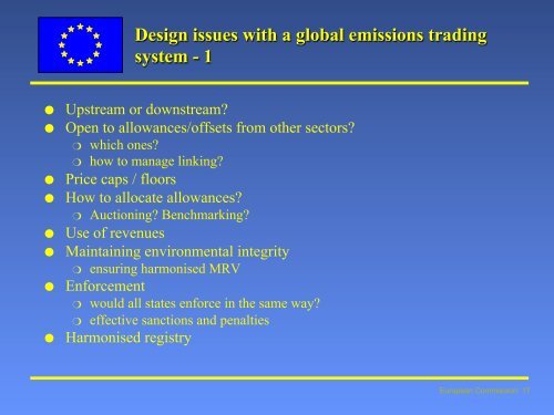presentation - International Emissions Trading Association