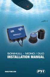 Sonihull/Oceonic Manual - PYI Inc.