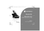 Motorola CD2 - Telcom