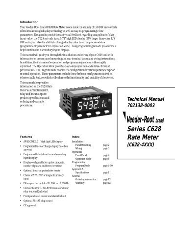 Veeder-Root brand - Icefield Instruments Inc.