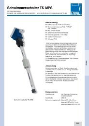 Druckschalter mit Perbunan-Membrane für Öl, Wasser u. Luft Typ FF4-2DAH /  max. Betriebsdruck 20 bar