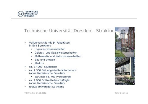 AktivitÃ¤ten der TU Dresden im Bereich Eisenbahnbau - Projekty