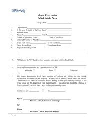 Download Intake Form (PDF) - Atlanta Community Food Bank